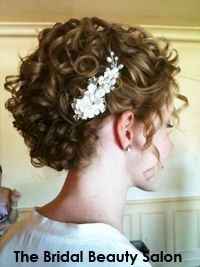 naturally curly hair brides