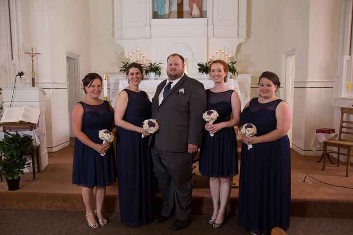 How are you doing mismatched bridesmaid dresses?