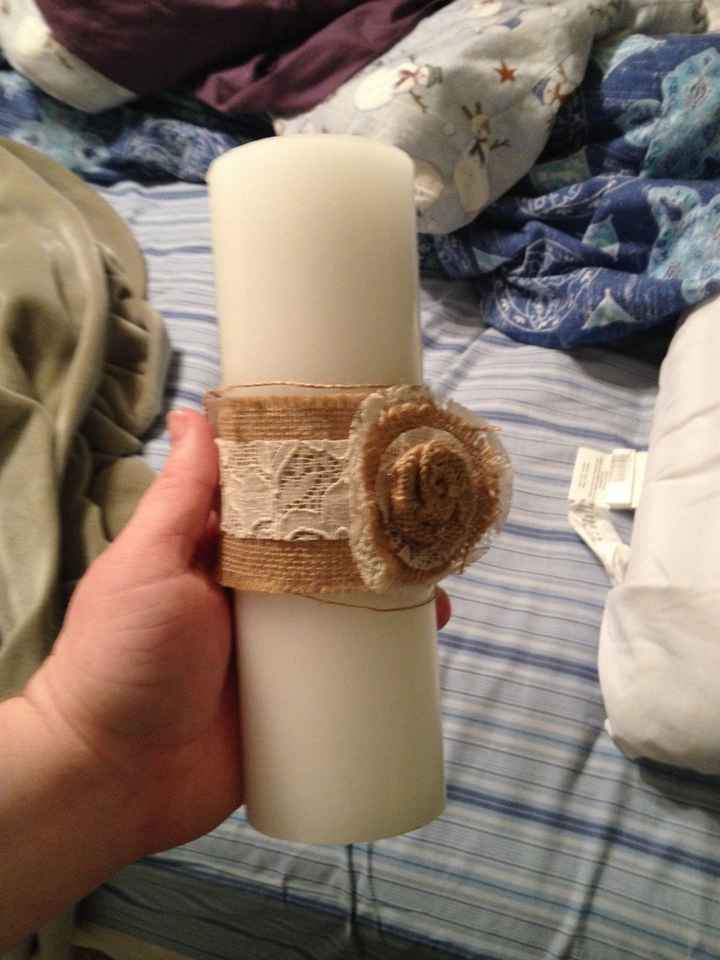 Let's see some unity candles!!