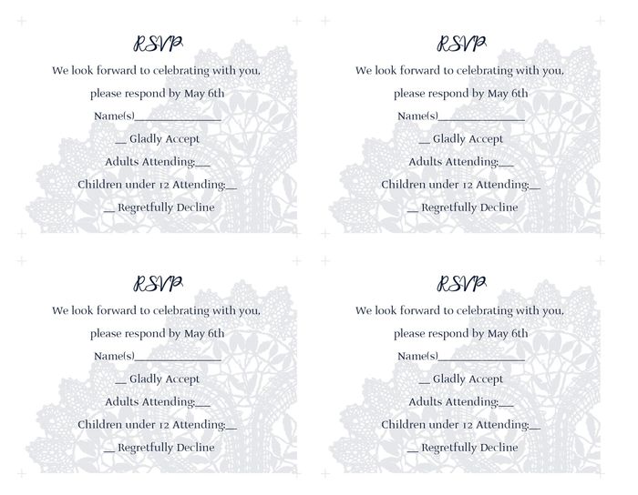 SHOW ME YOUR : Wedding Invitations / RSVP Cards!
