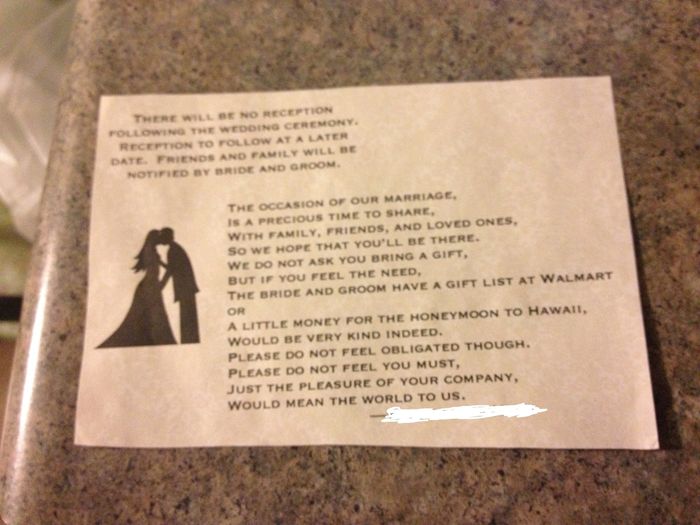 Rant: cousins wedding is driving me crazy