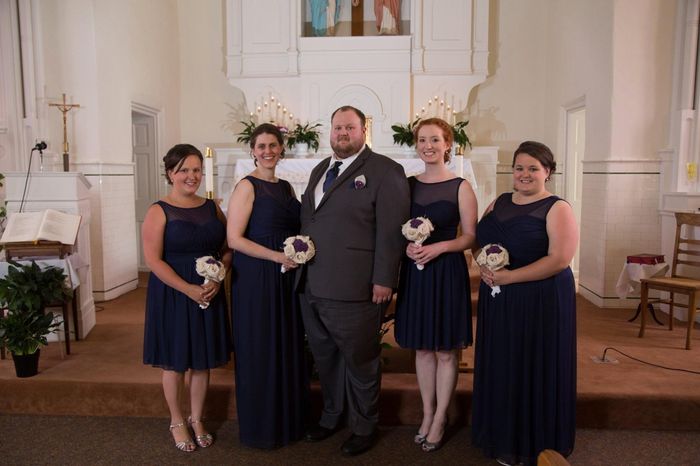 How are you doing mismatched bridesmaid dresses?
