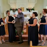 Bridesmaids - same length or different length dresses?
