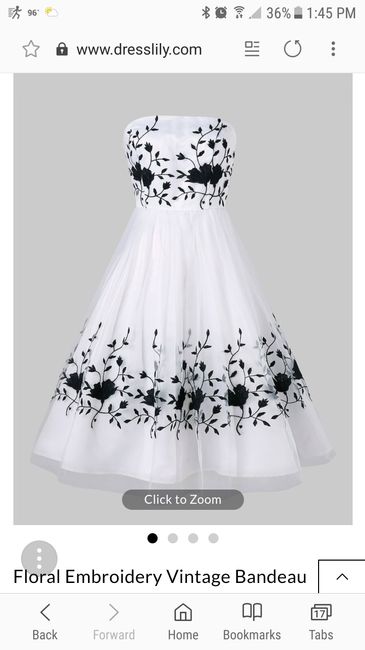Did you cry when you got your dress? - 1