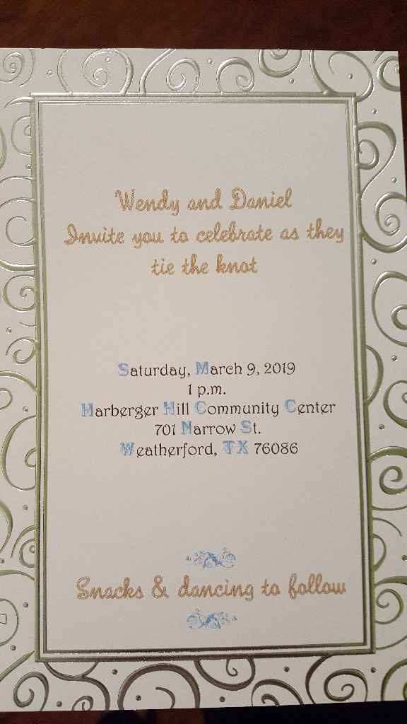 Diy invitations show me yours! - 1