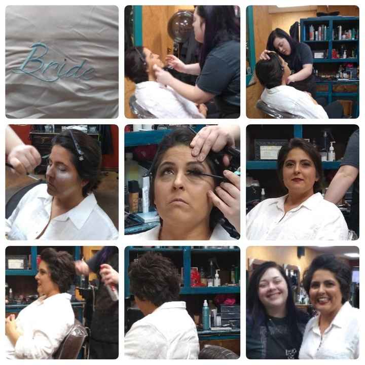 My trial run with hair and makebup - 1