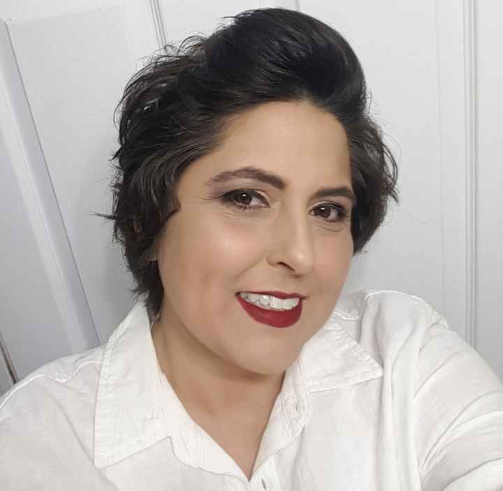 My trial run with hair and makebup - 2