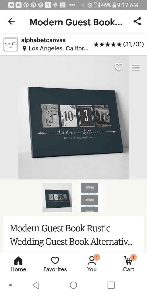 Unique Wedding Guest Books? Show Me Yours! - 1