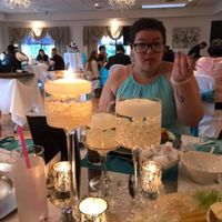 Flower & Candle Centerpieces - 1