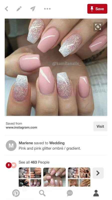 Show me your wedding manicures!