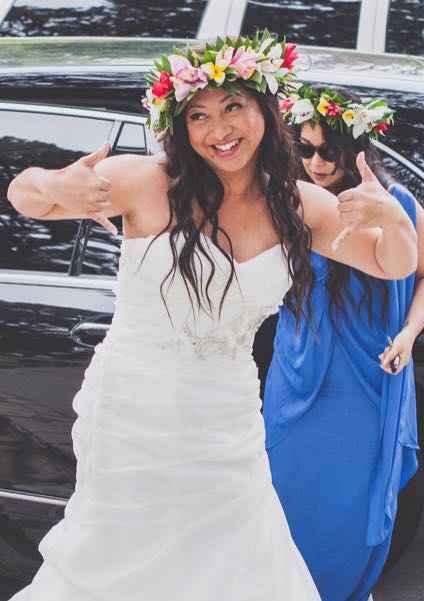No veil? Show me what you wore for your headpiece! - 1