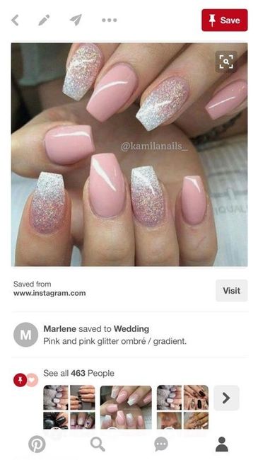 Show me your wedding manicures!