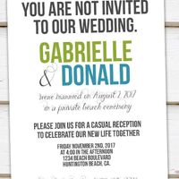 Invitation wording for a very delayed reception... - 1