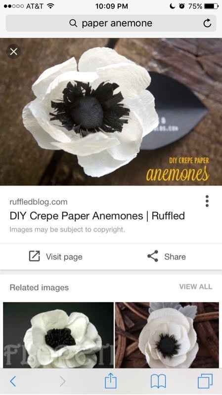 Paper flowers?!