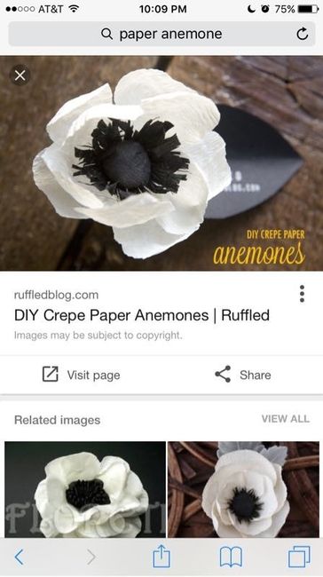 Paper flowers?!