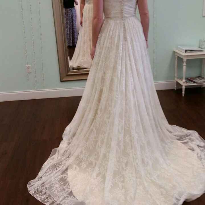 Let's see your wedding dresses.