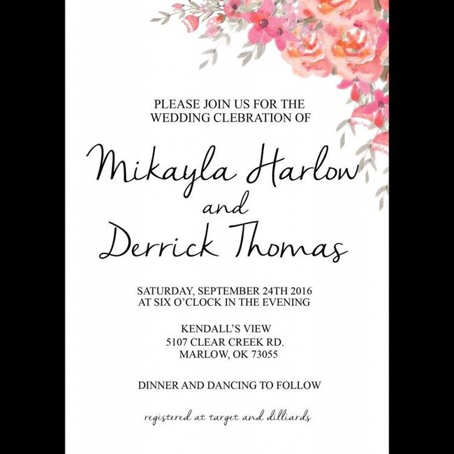 DIY or purchase Invitations?