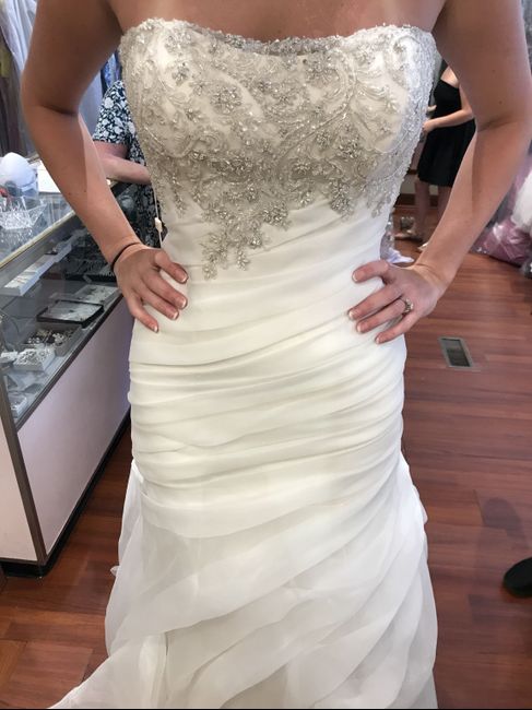 Dress finally came in but has the wrong neckline! - 2
