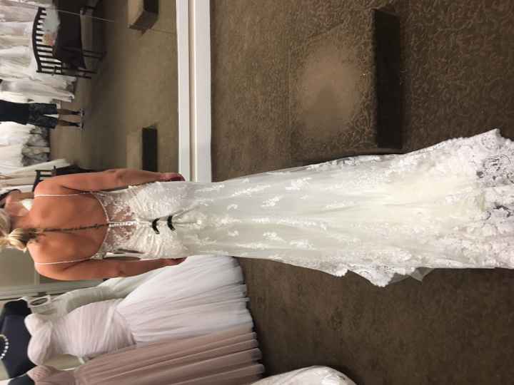 Help me decide between 2 wedding dresses please :) - UPDATE - SELLING THE FIRST DRESS