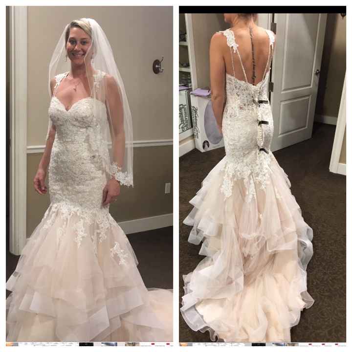 Help me decide between 2 wedding dresses please :) - UPDATE - SELLING THE FIRST DRESS
