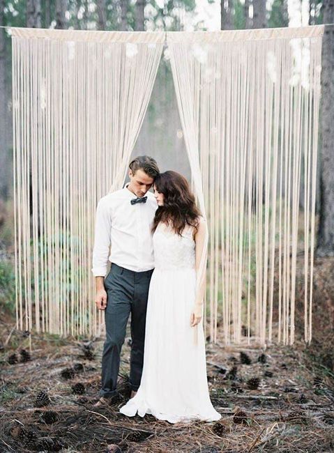 Show me your ceremony backdrops:)