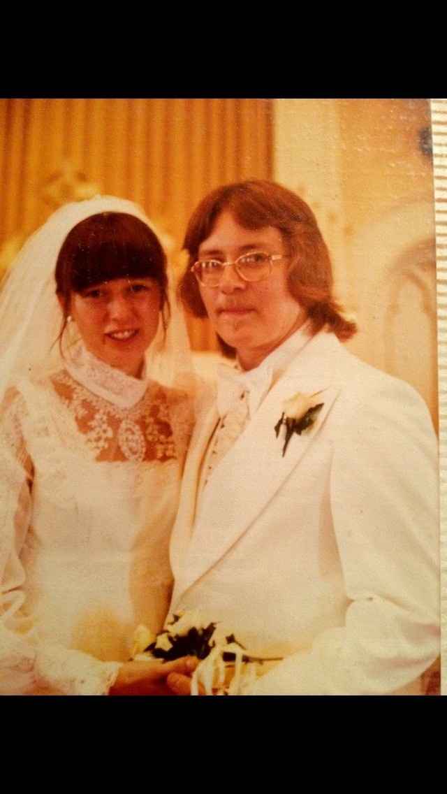 your parents' wedding photos