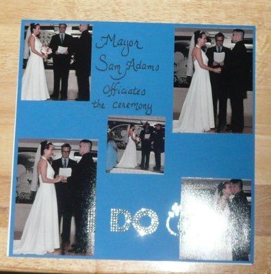 Scrapbooking- My gift for FH