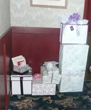 I've never been to a wedding with presents...