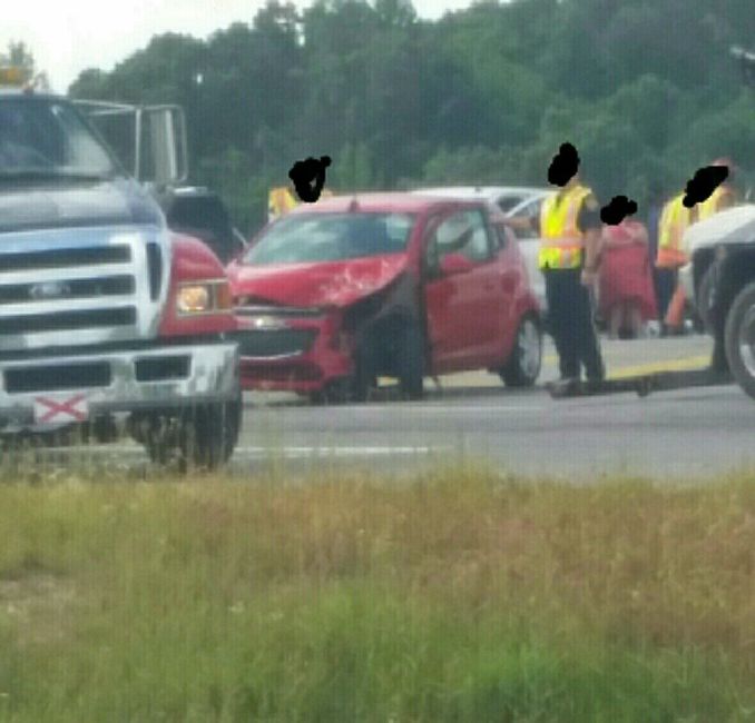 Car wreck... in a boot...29 days til the wedding