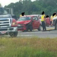Car wreck... in a boot...29 days til the wedding