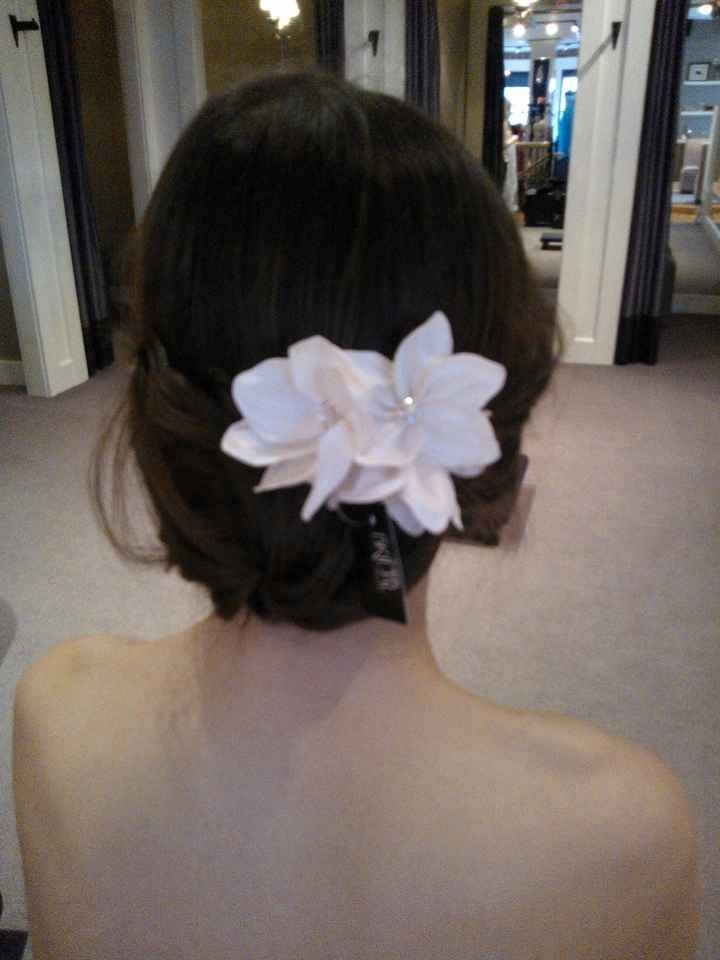 What did you choose? Headpiece, veil, both