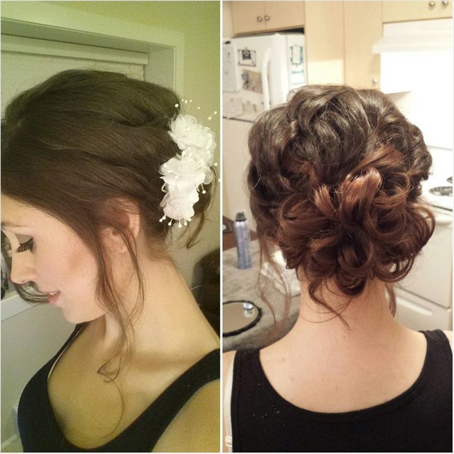 Hair and makeup trial(with pics)