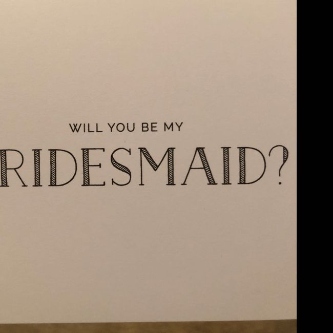 Bridesmaid Proposals - 1
