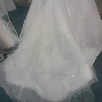 How did you deal with not showing fiance your dress?