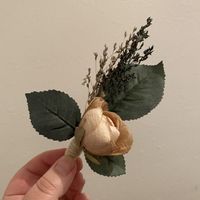 My navy blue, fall inspired diy bouquet! - 2