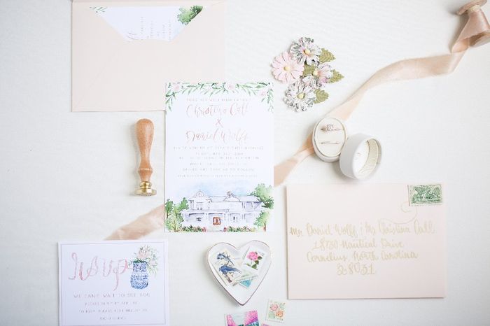 Custom RSVP card using Replied App phone number