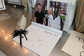 Unusual guest book idea