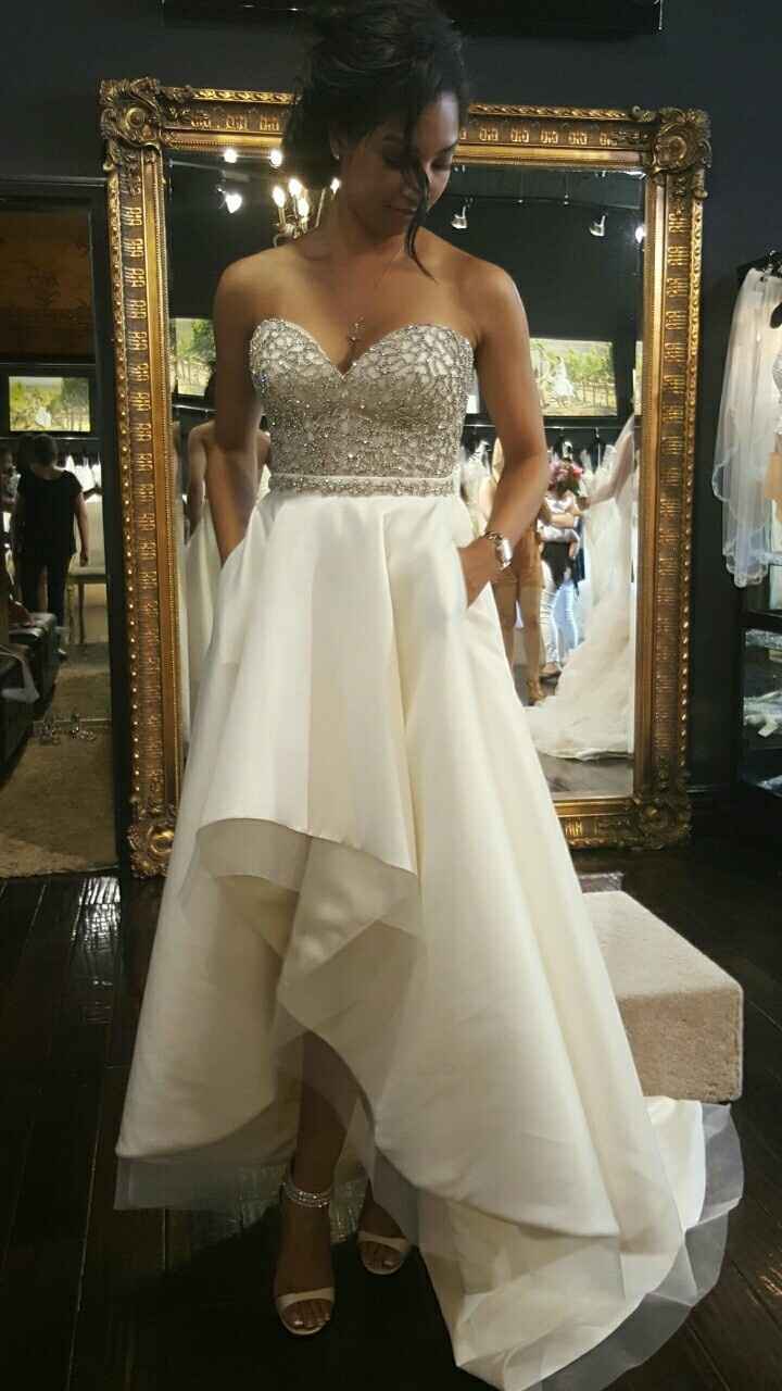 What about a 2 pc wedding dress?