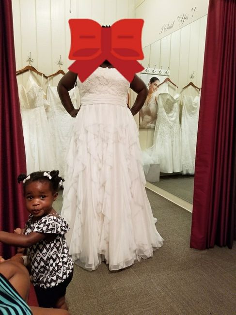 What was the most unique dress you tried on? Pics?