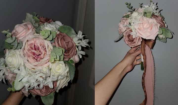 Fake Flowers for brides and bridesmaids ???? - 1