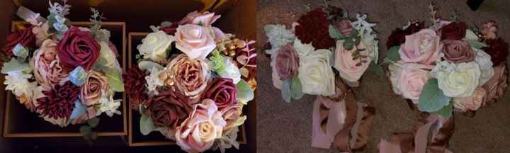 Fake Flowers for brides and bridesmaids ???? - 2