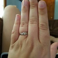 Tried to revive an old thread, but it wouldn't post...so Show me your nontraditional engagement ring