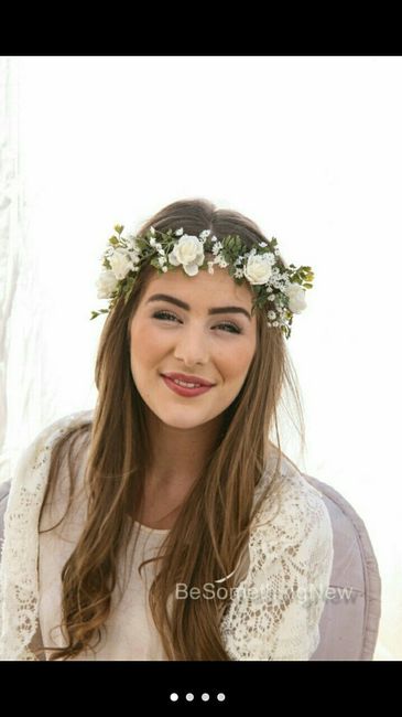 Will a white headpiece throw off my ivory dress?
