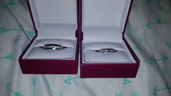 We bought our wedding bands!