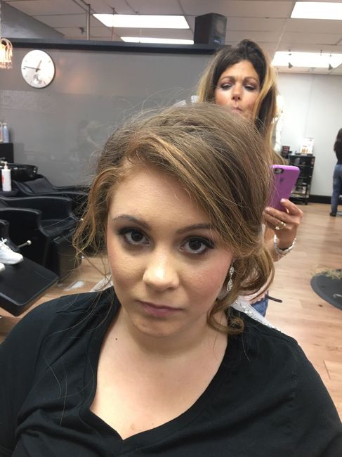 Hair and makeup trial!