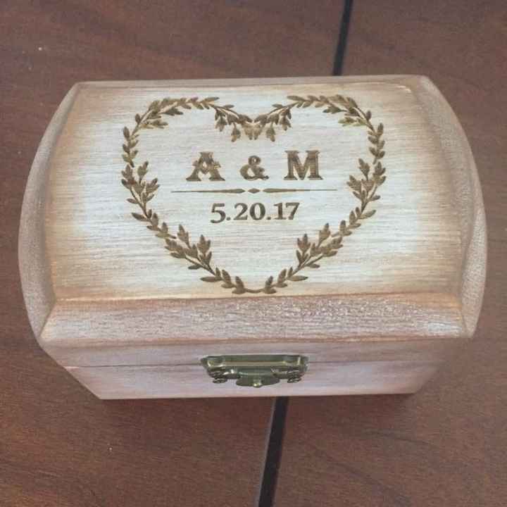 What are your ring bearers carrying?