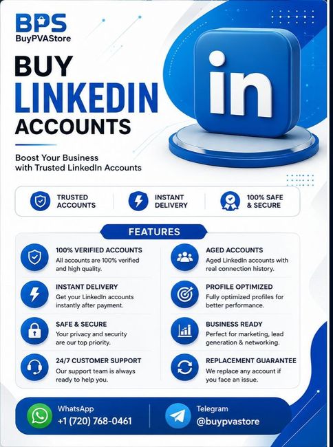Buy Aged LinkedIn Accounts | Ready to Use Today