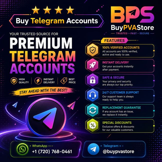 Buy Telegram Accounts | Reliable & Instant Activation