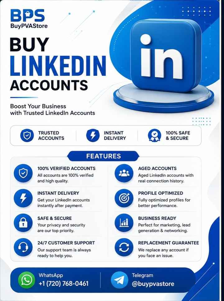 Buy Aged LinkedIn Accounts | Ready to Use Today