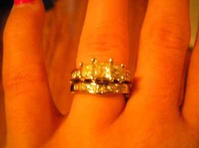 everyone with "peekaboo" diamonds..